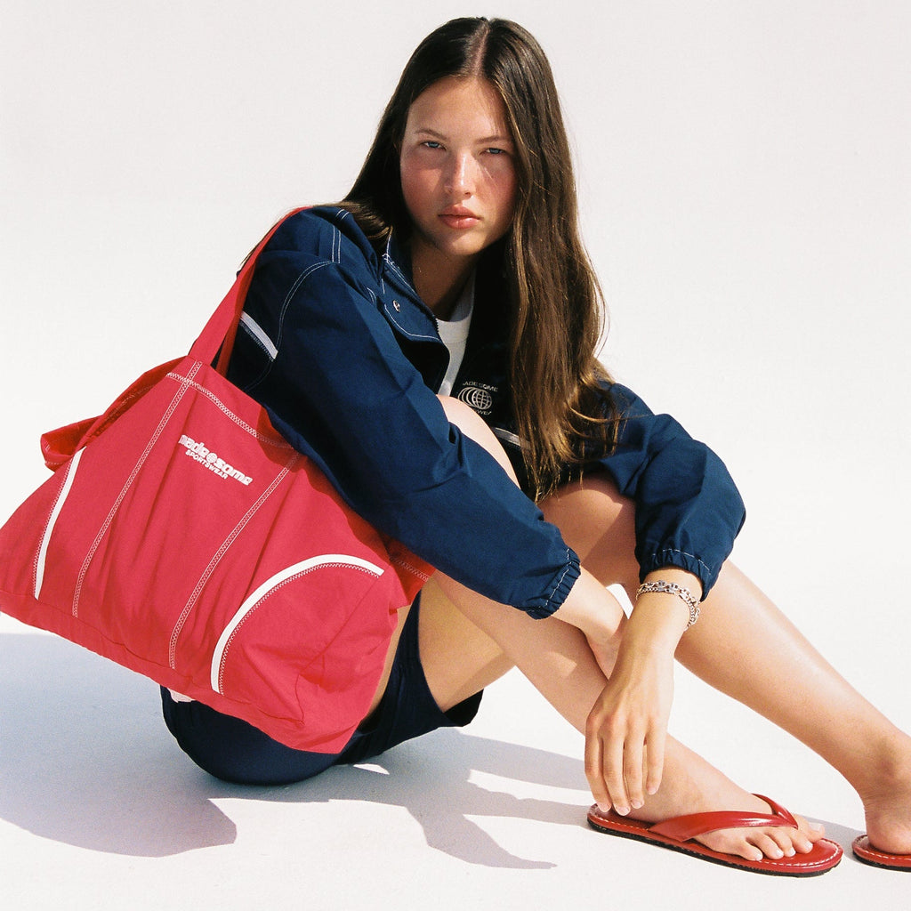 Red Vacation Tote