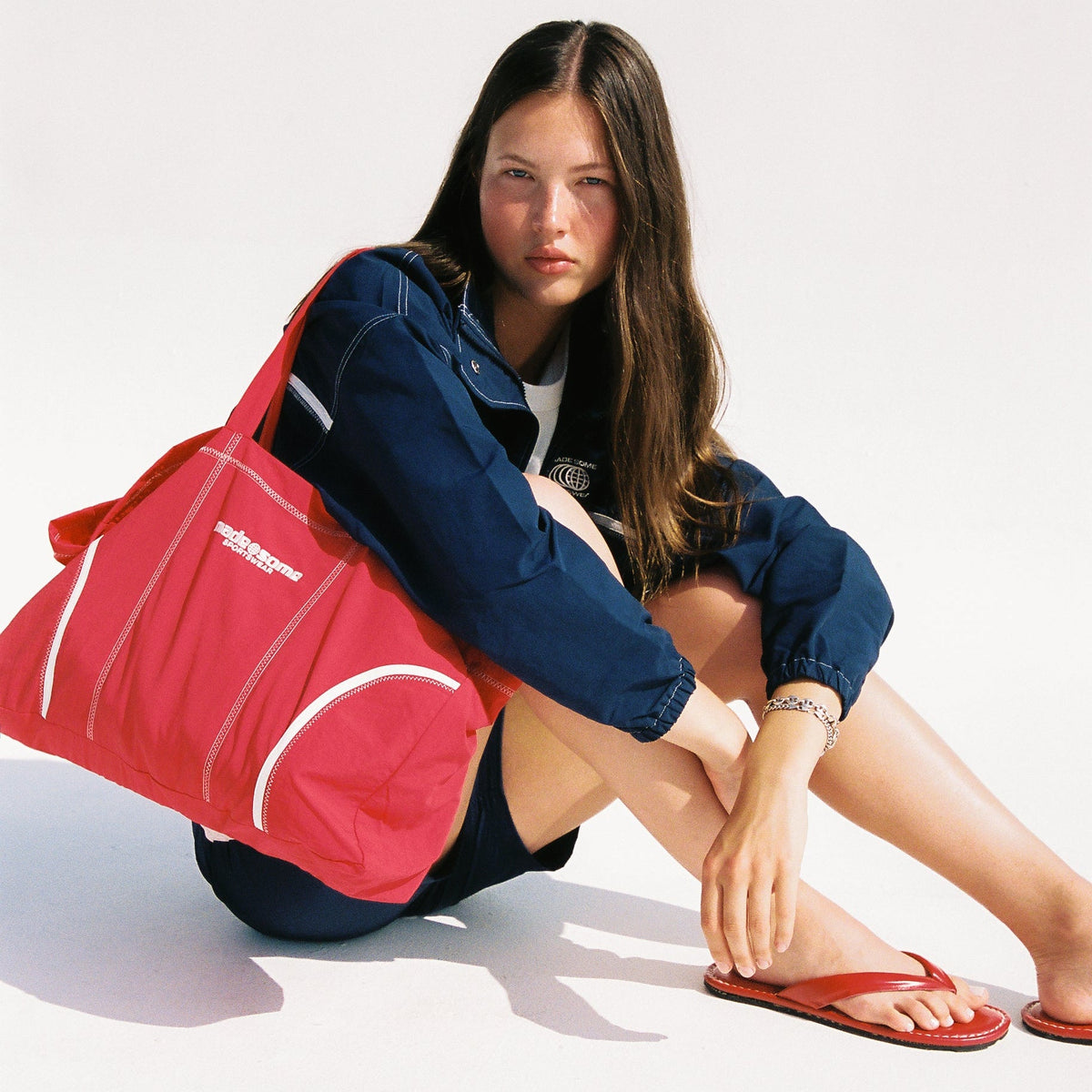 Red Vacation Tote
