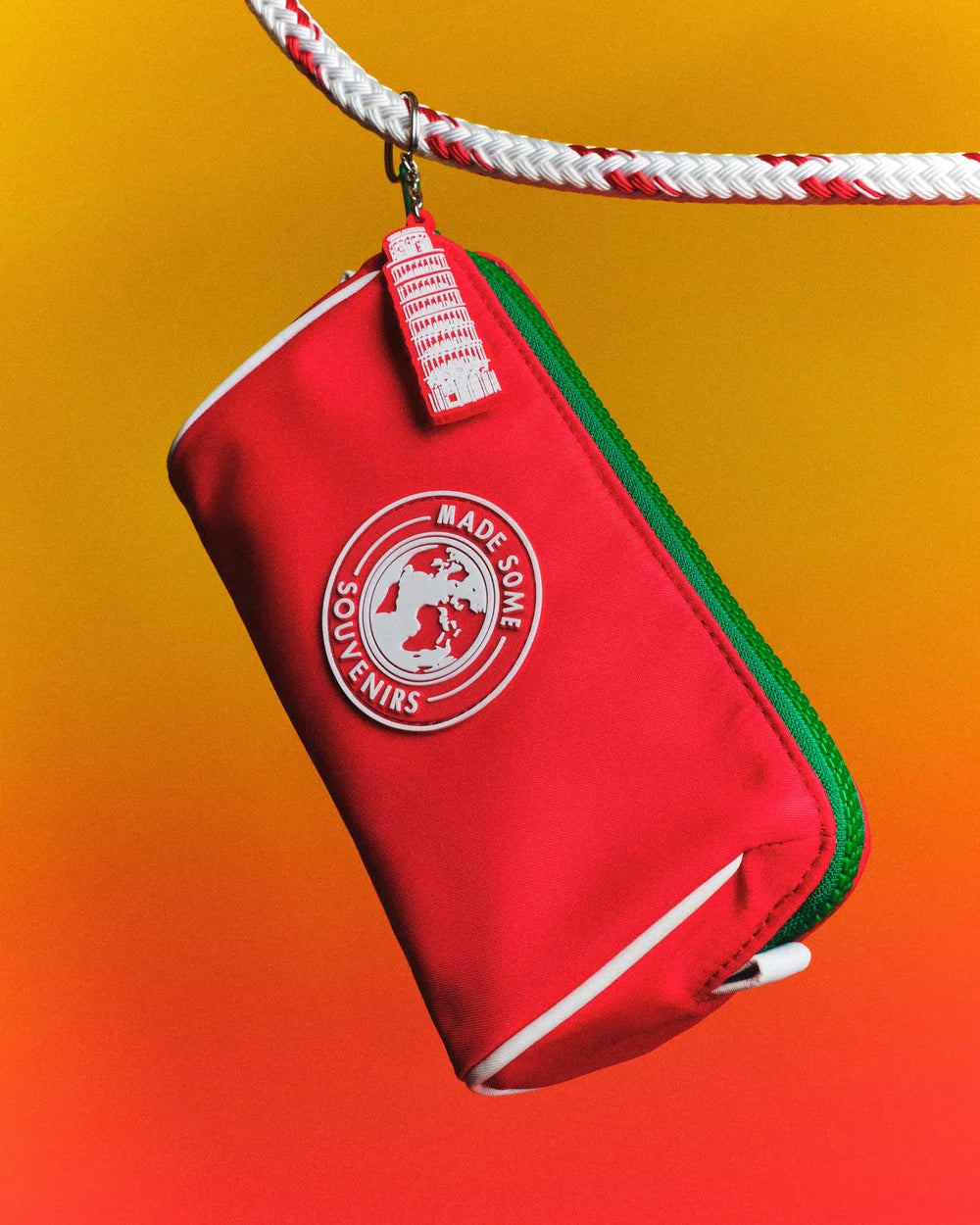 Red Souvenir Cosmetic Bag
