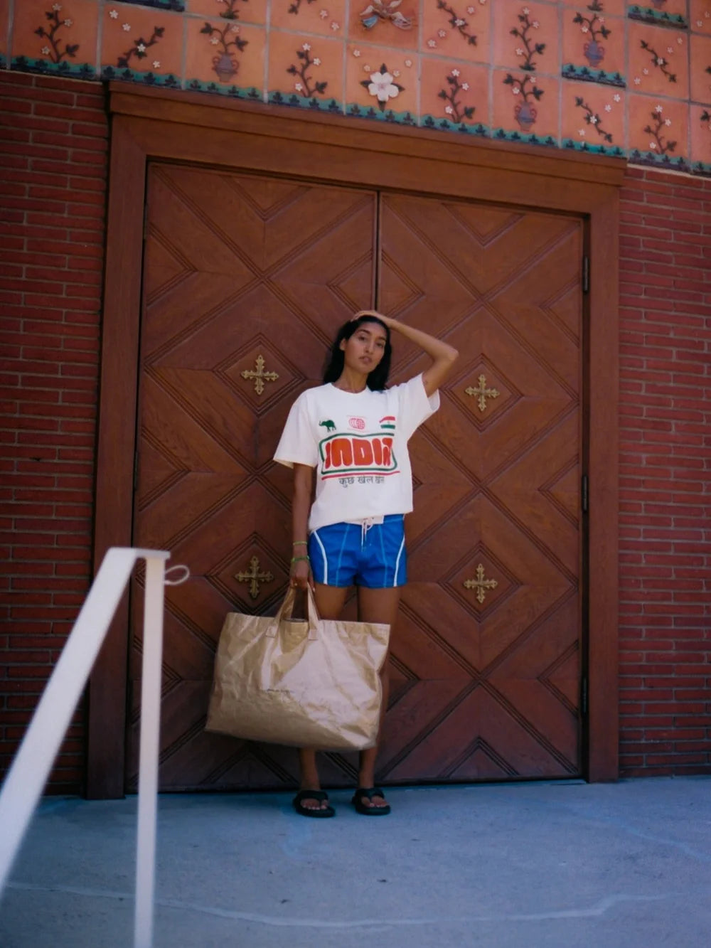 Cobalt & White Made Some Short Shorts