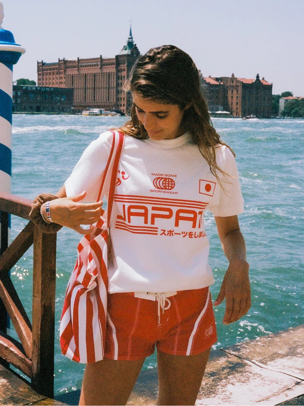 Red & White Made Some Short Shorts