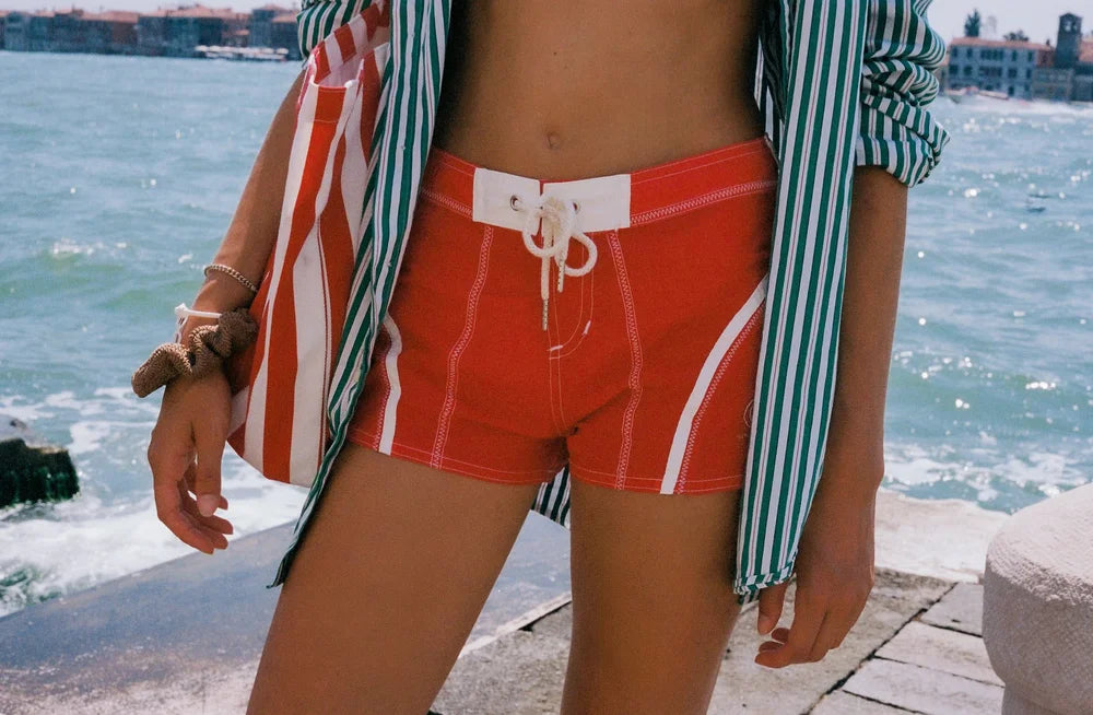 Red & White Made Some Short Shorts