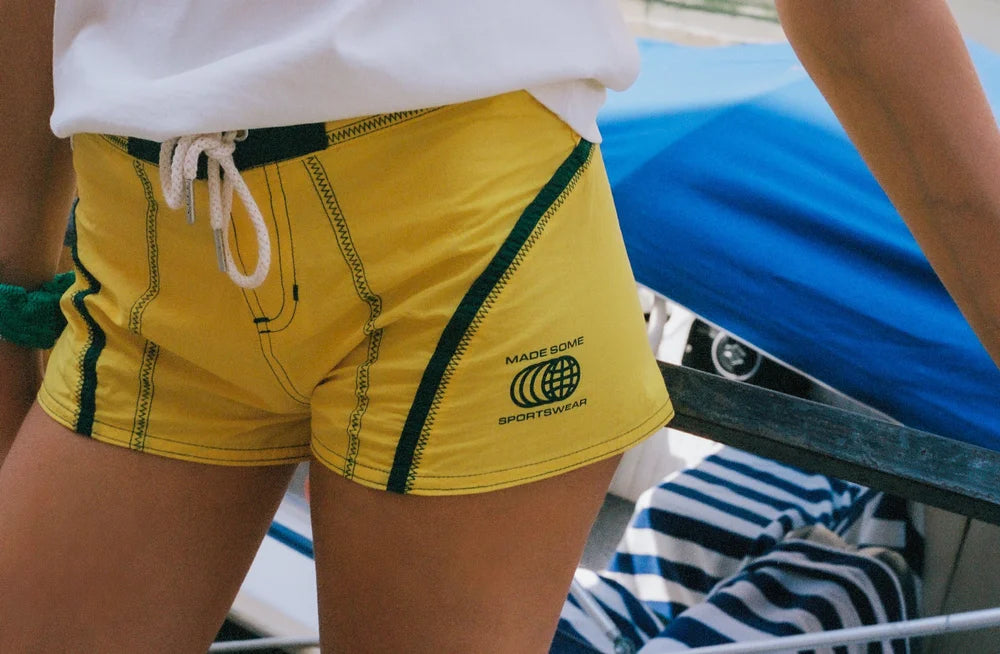 Yellow & Green Made Some Short Shorts