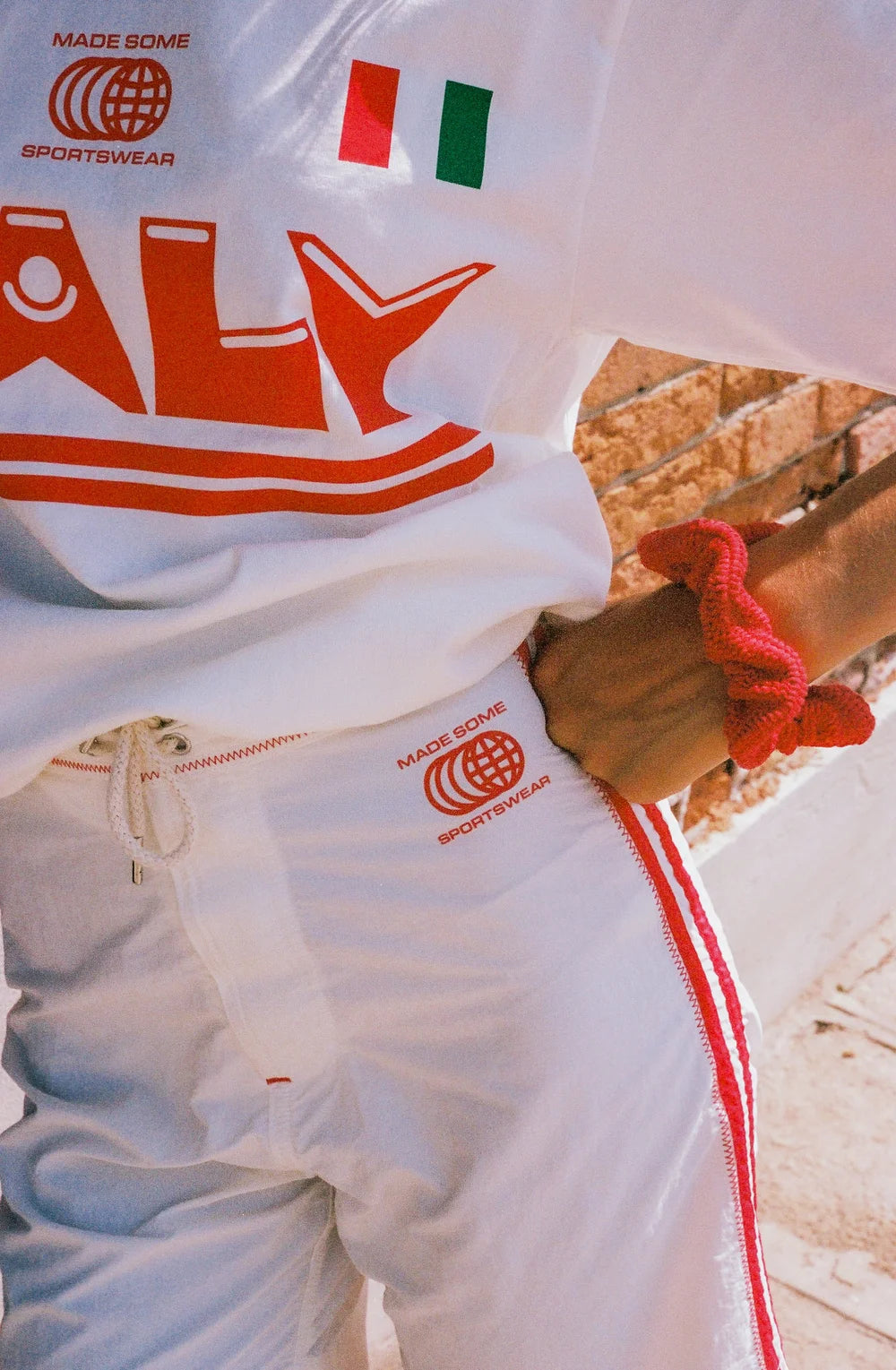 White & Red Made Some Long Shorts
