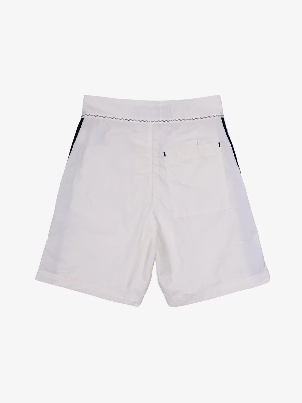 White & Navy Made Some Long Shorts