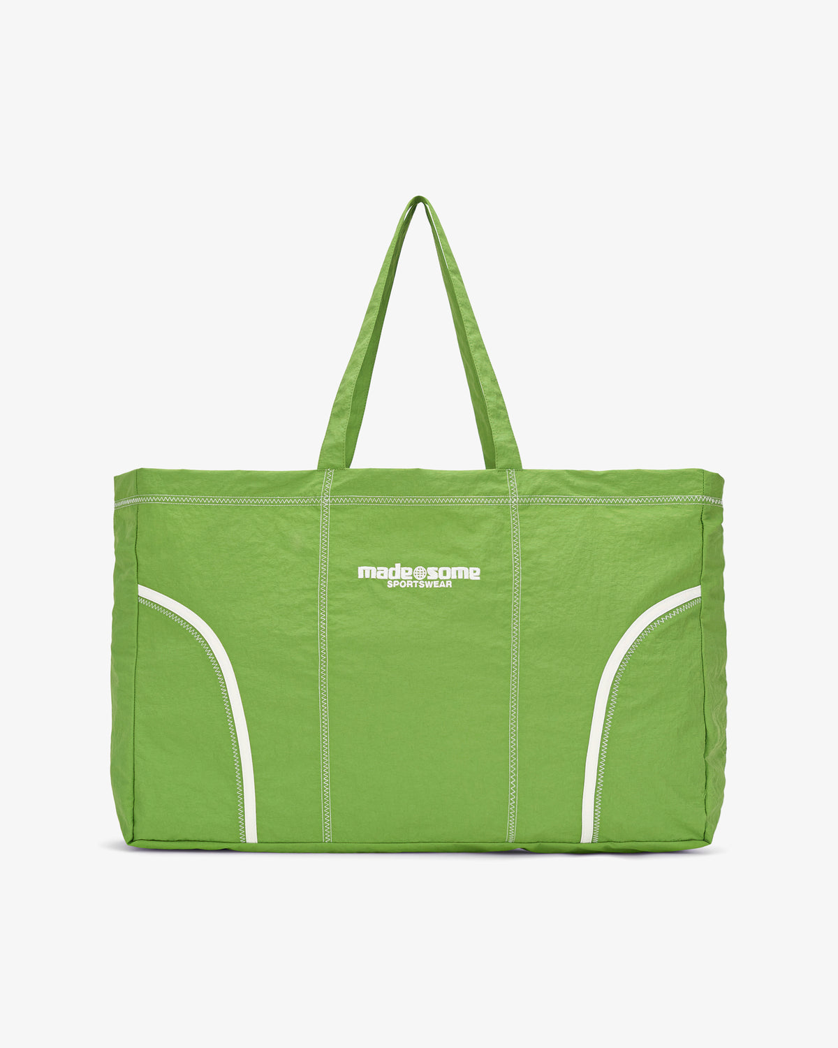 Citrus Green Nylon Tote