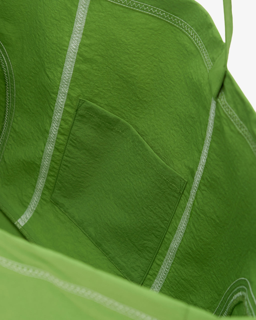 Citrus Green Nylon Tote