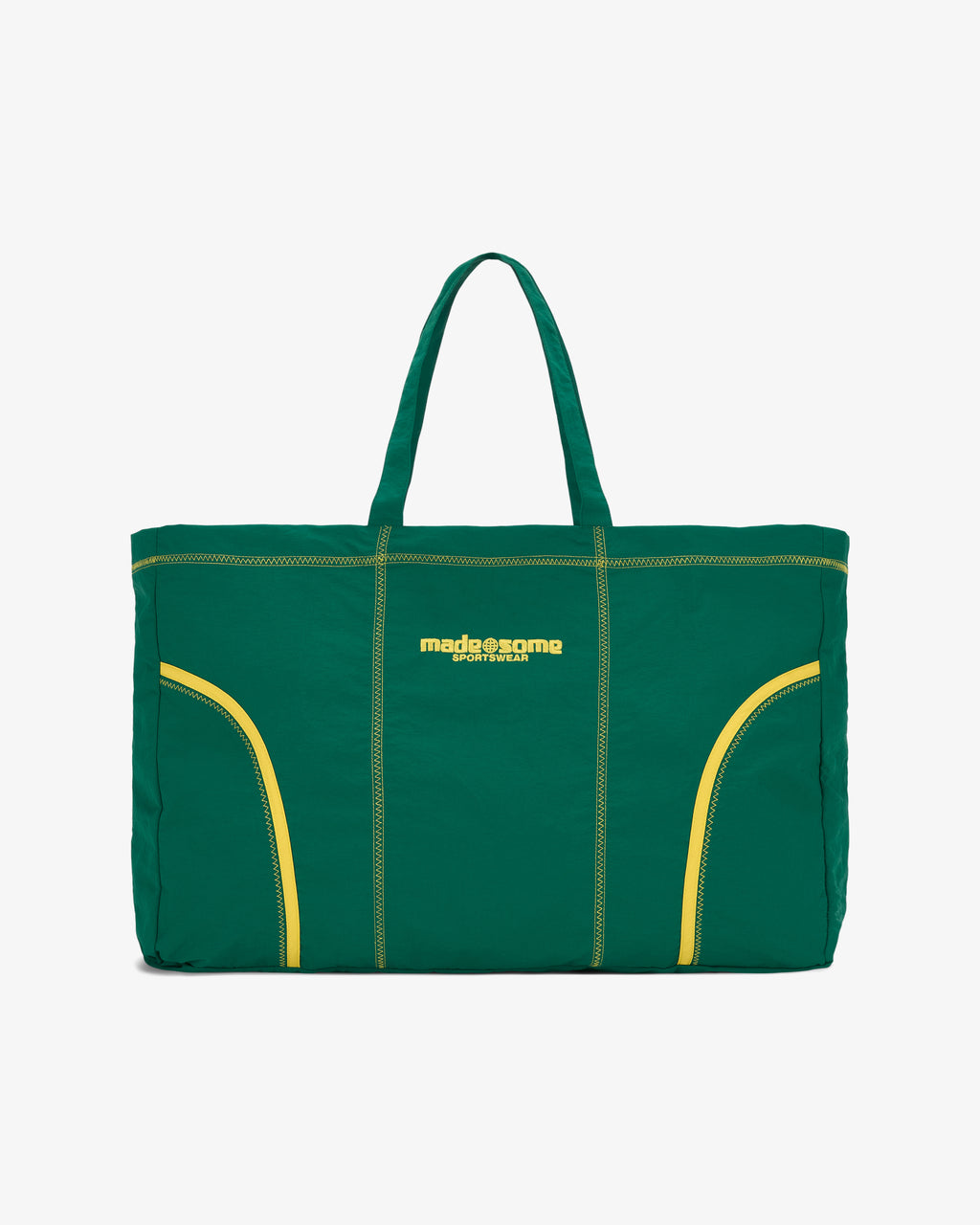 Green and Yellow Vacation Tote