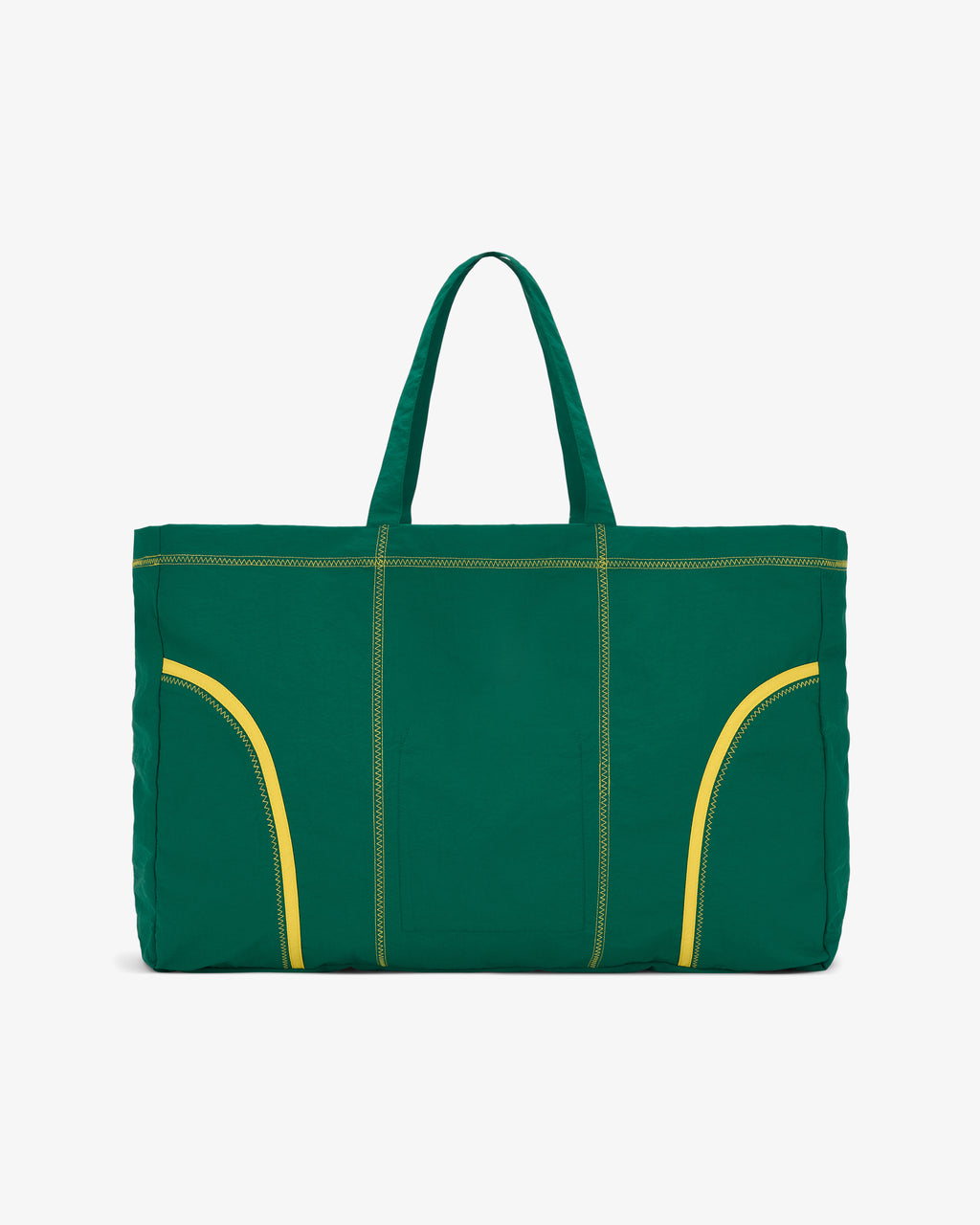 Green and Yellow Vacation Tote