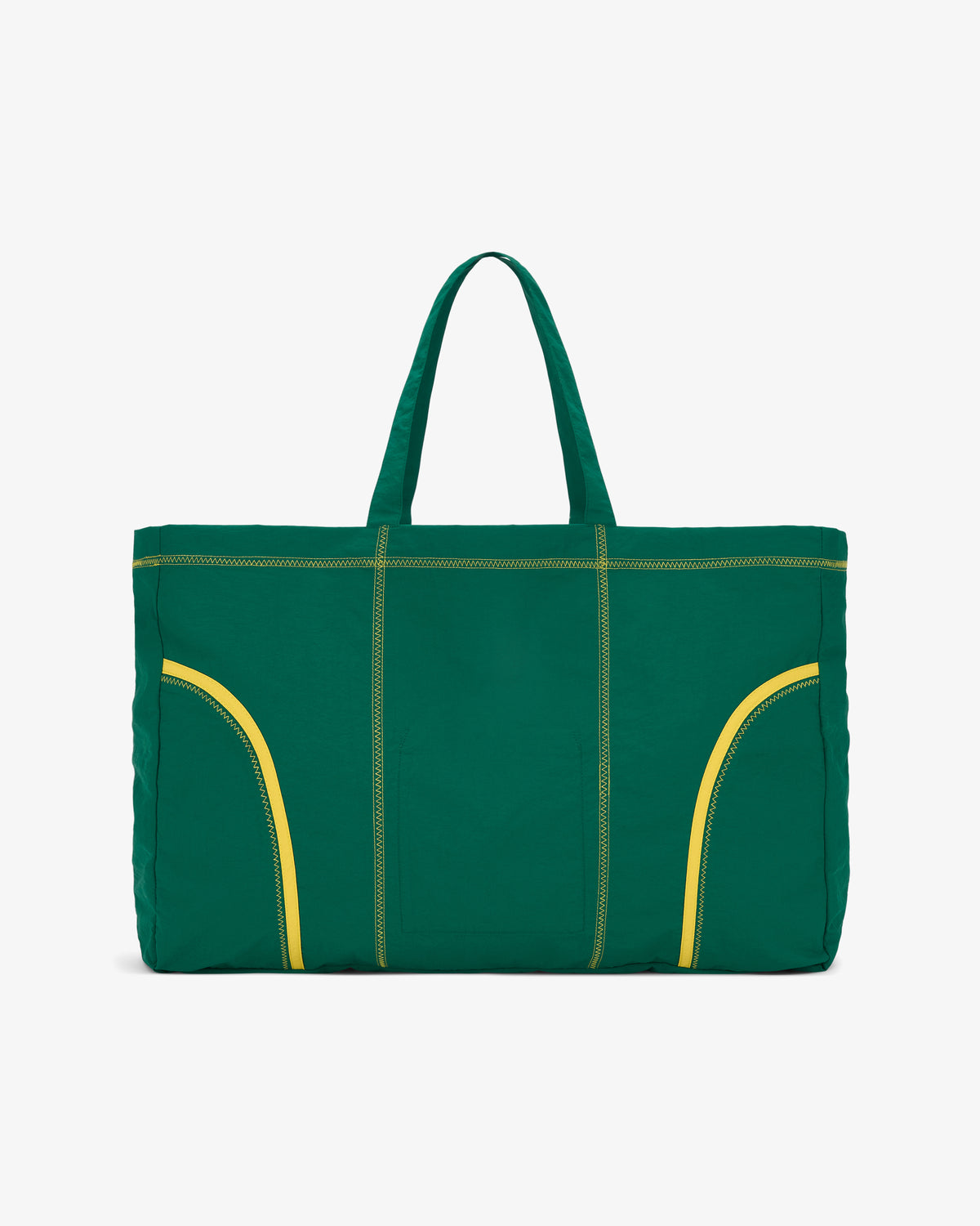 Green and Yellow Vacation Tote