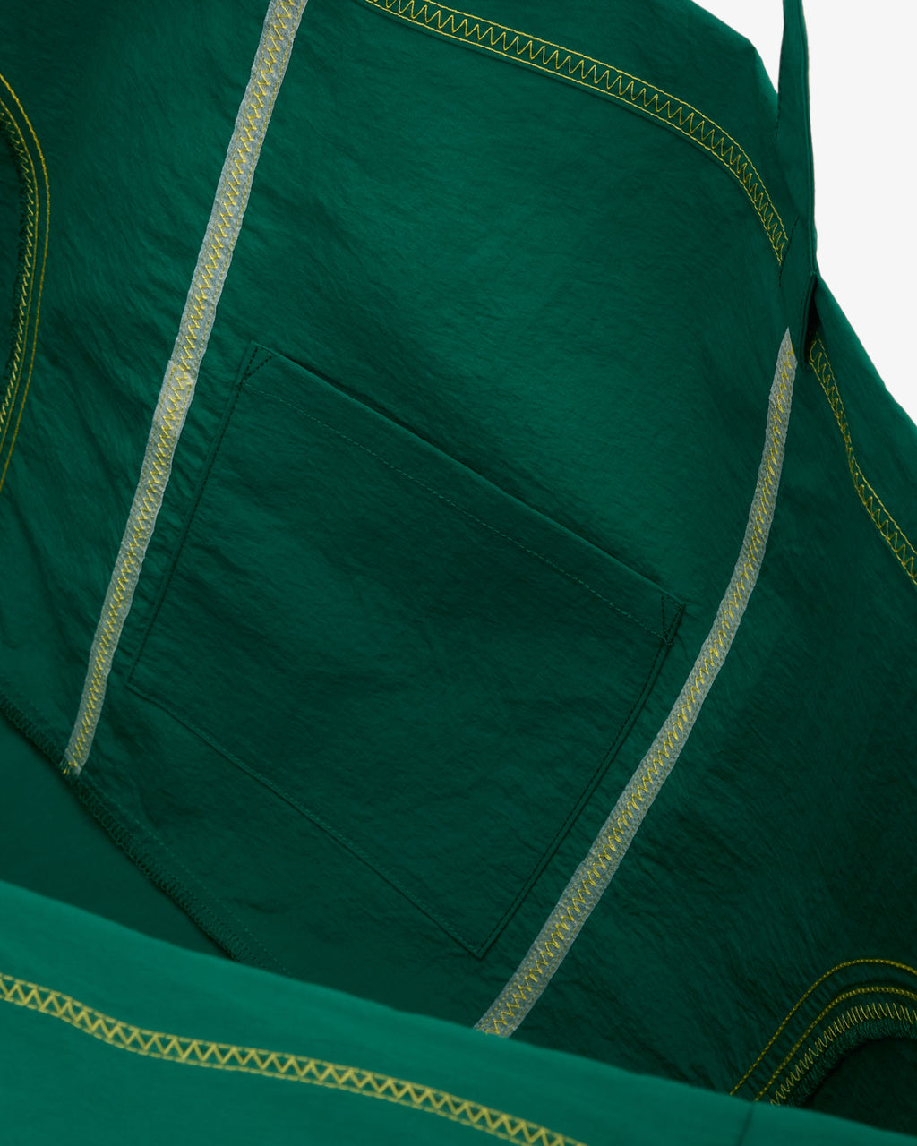 Green and Yellow Vacation Tote