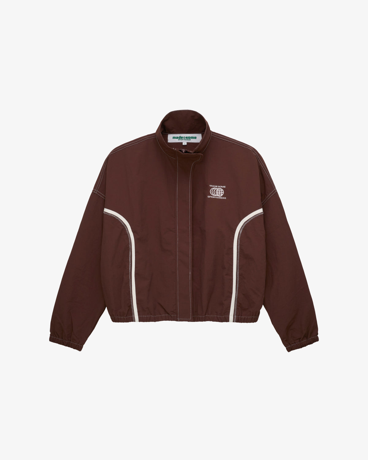 Brown Warm Up Jacket