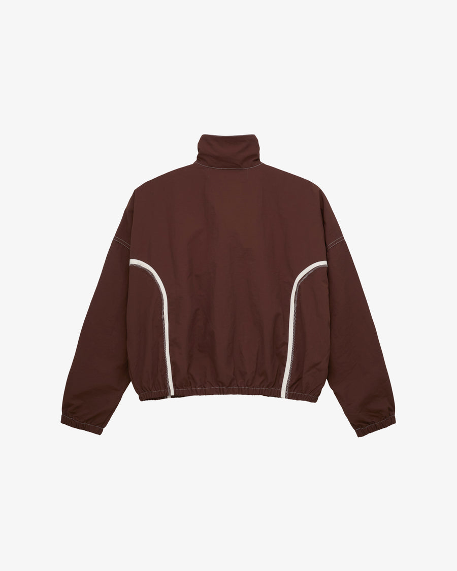 Brown Warm Up Jacket