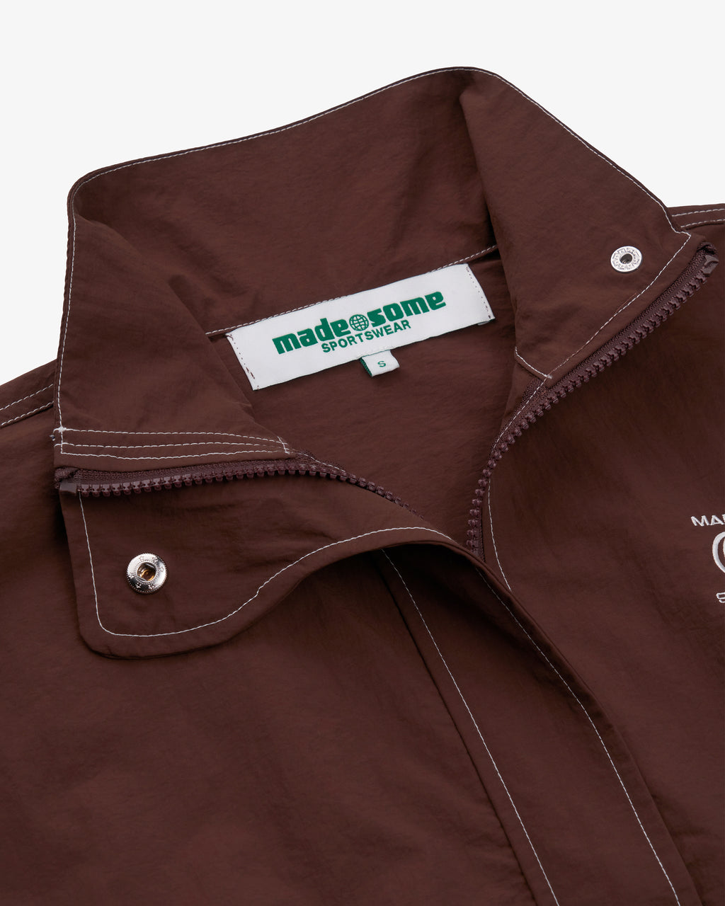 Brown Warm Up Jacket