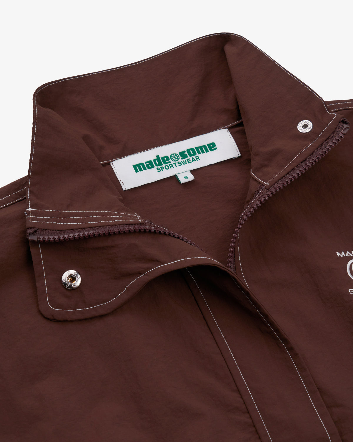 Brown Warm Up Jacket
