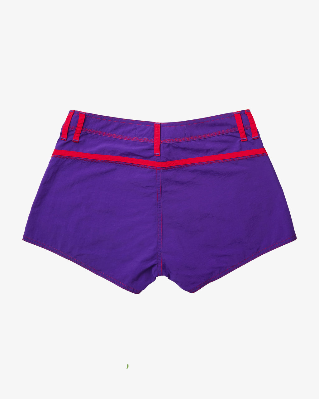 Purple and Red Short Shorts