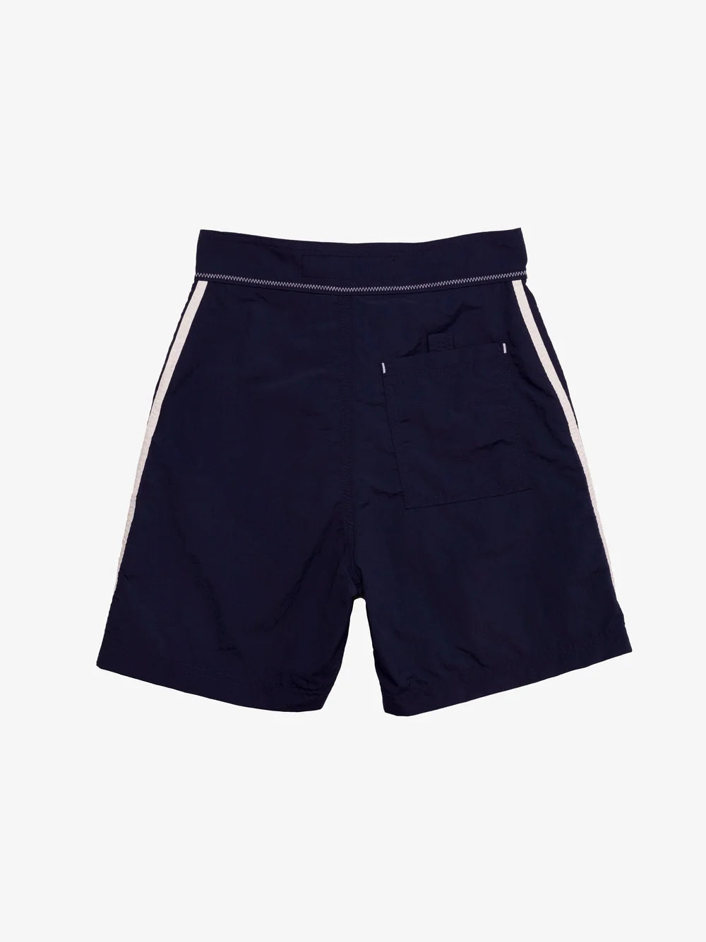 Navy & White Made Some Long Shorts