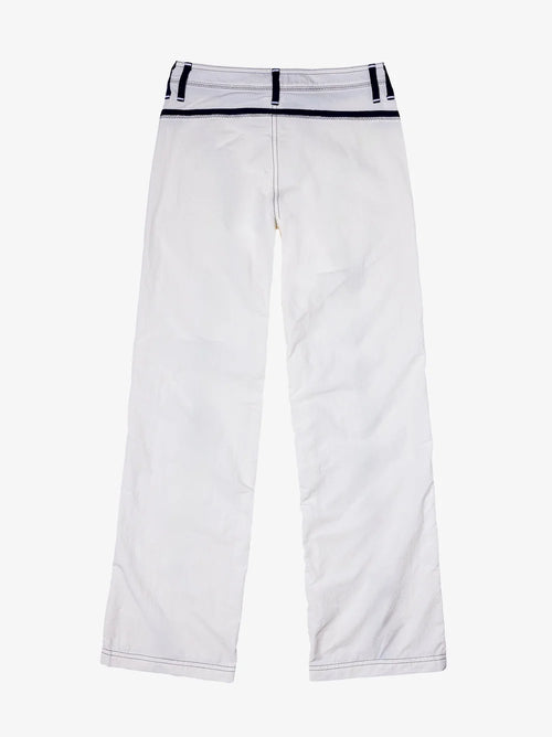 White and Navy Made Some Nylon Pants – Made Some Sportswear