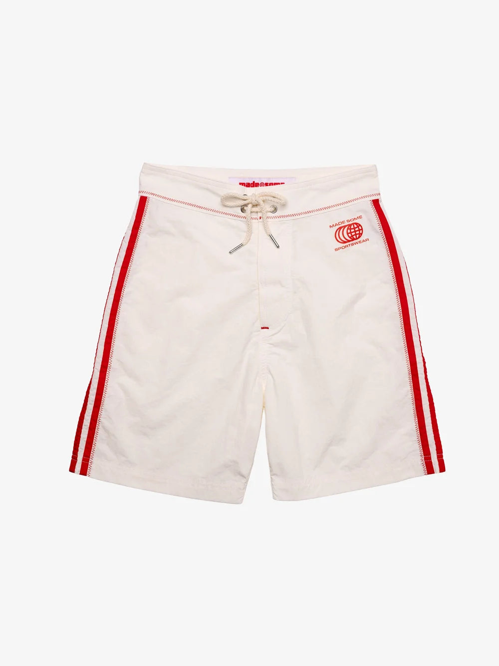 White & Red Made Some Long Shorts