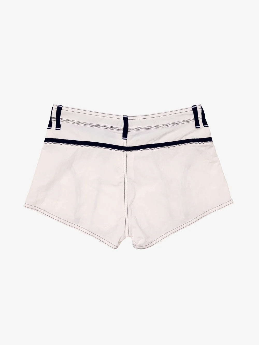 White & Navy Made Some Short Shorts